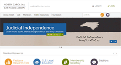 Desktop Screenshot of ncbar.org