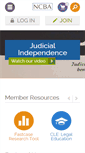 Mobile Screenshot of ncbar.org